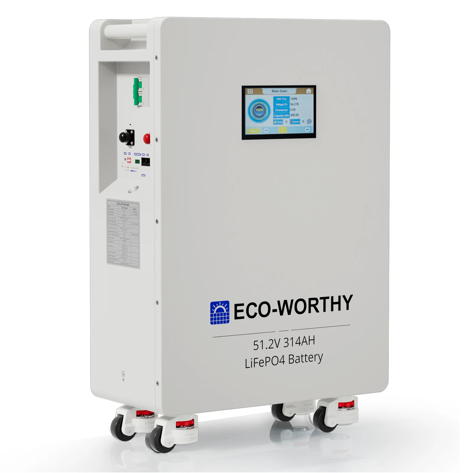 Solutions complètes de stockage d'énergie 48 V 100 Ah